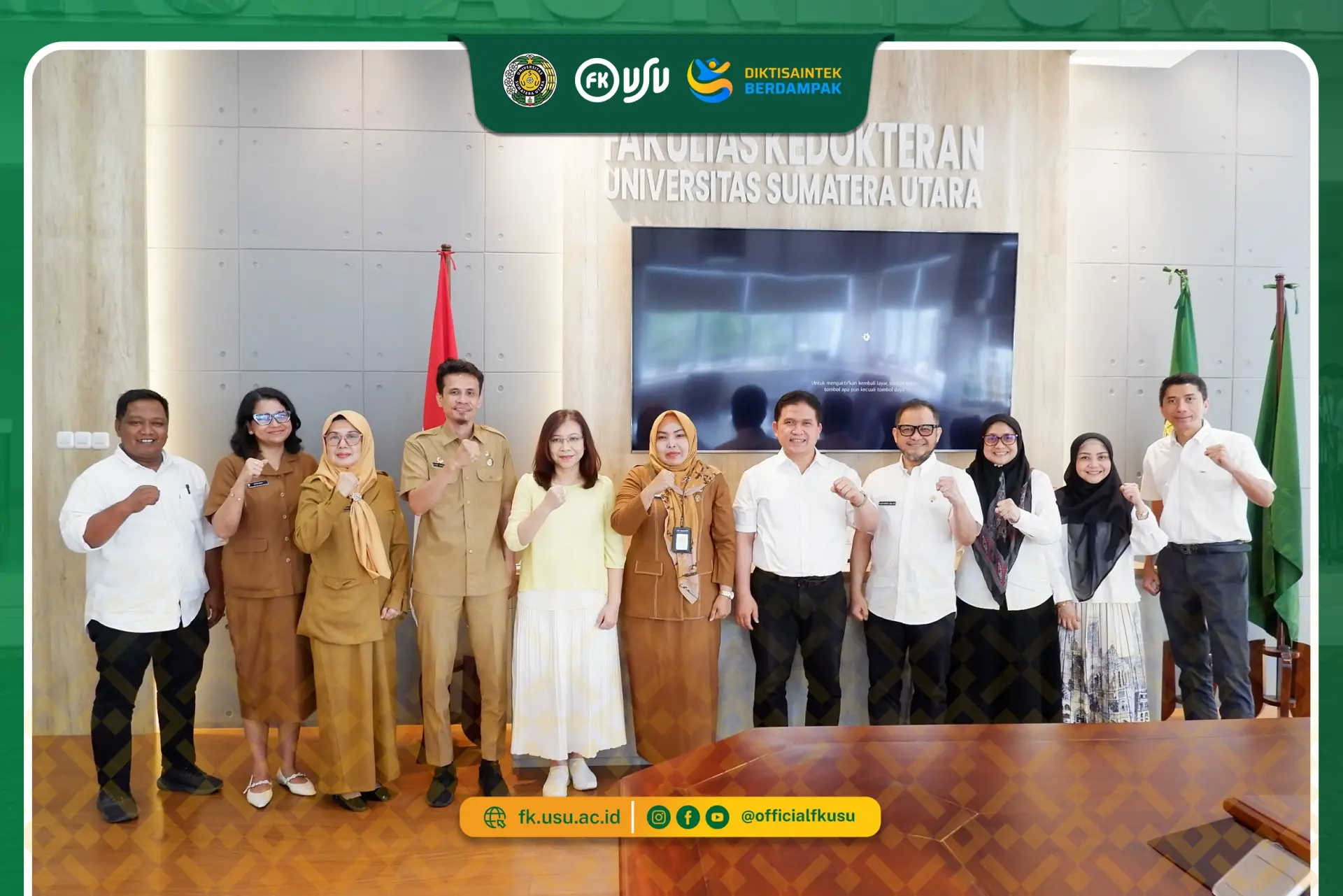 Fakultas Kedokteran USU Terima Audiensi RSUD Dr. Pirngadi Medan Bahas Penetapan RSPPU